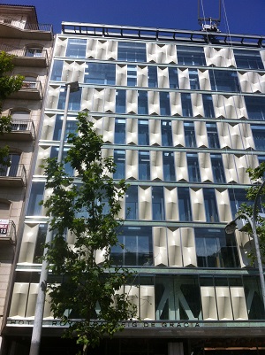 Hotel in "Banca Catalana" building